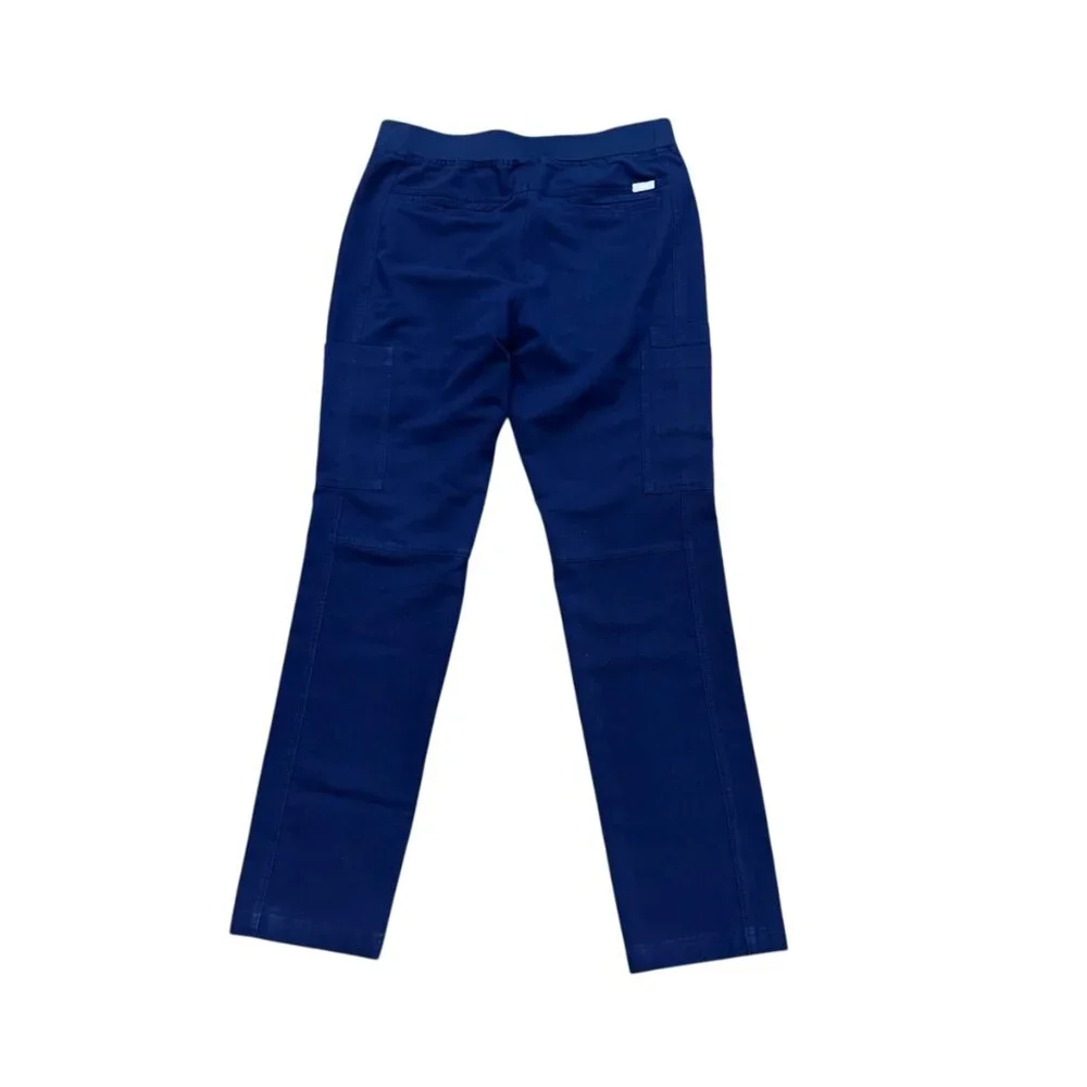 FIGS Axim Straight Leg Scrub Pants Navy Medium M22SW2010 Medical Nurse‎ Hospital